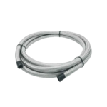OBP CPE Rubber Stainless Steel Braided Fuel Hose