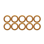 OBP Copper Washers for Banjo Bolts (Pack of 10)