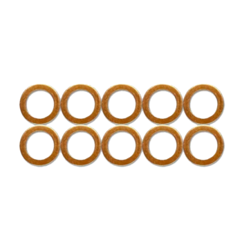 OBP Copper Washers for Banjo Bolts (Pack of 10)