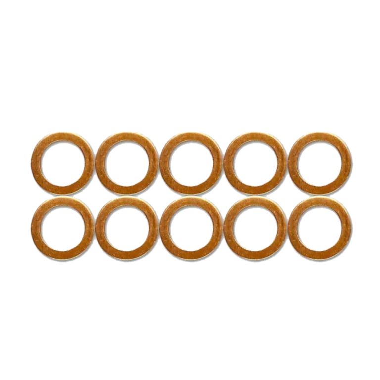 OBP Copper Washers for Banjo Bolts (Pack of 10)
