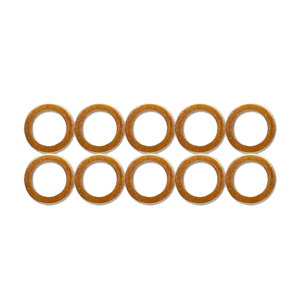 OBP Copper Washers for Banjo Bolts (Pack of 10)