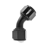 OBP Female AN to AN Connectors 45 Degree - Black 02