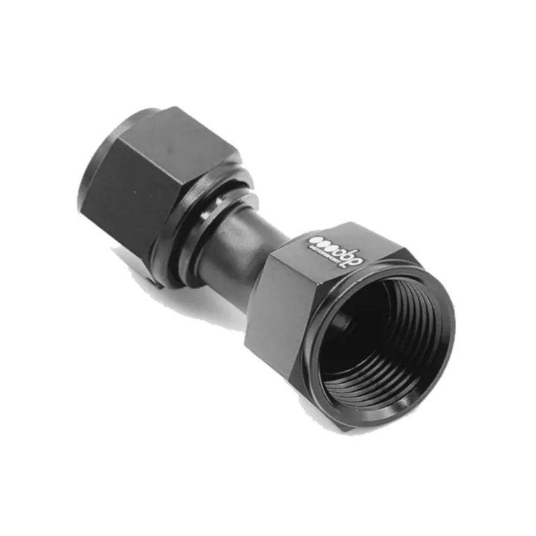 OBP Female AN to AN Connectors 45 Degree - Black 04