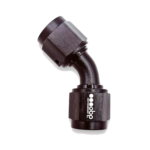 OBP Female AN to AN Connectors 45 Degree - Black