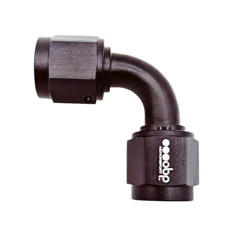 OBP Female AN to AN Connectors 90 Degree - Black 01