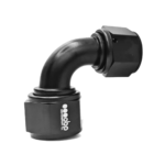 OBP Female AN to AN Connectors 90 Degree - Black 02