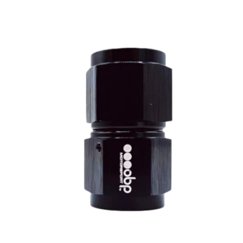 OBP Female AN to AN Straight Connectors - Black