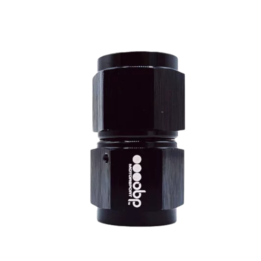 OBP Female AN to AN Straight Connectors - Black