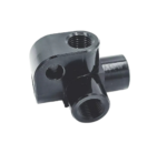 OBP M10x1 Aluminium 4 Way Adaptor - Black 02