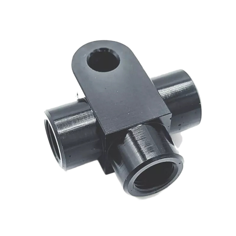 OBP M10x1 Female Tee Adaptor - Black