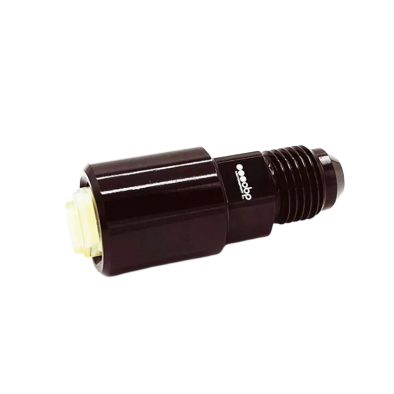 OBP OE Fuel Line Female to AN/JIC Male Quick Connector - Black 02