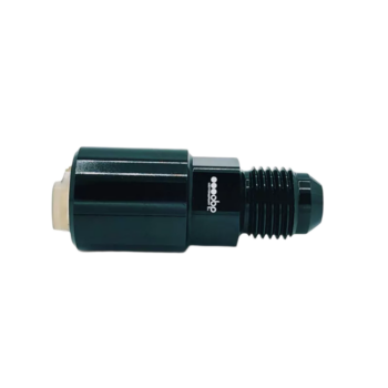 OBP OE Fuel Line Female to AN/JIC Male Quick Connector - Black