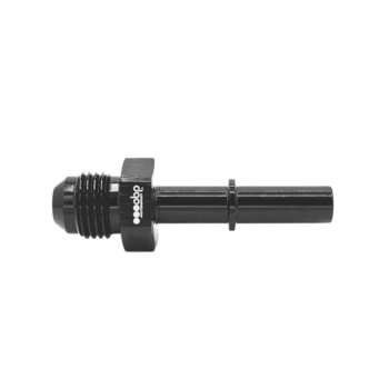 OBP OE Fuel Line to AN/JIC Male Quick Connector - Black