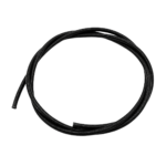OBP PTFE Lined PVC Coated Braided Fuel Hose - Meter - Black