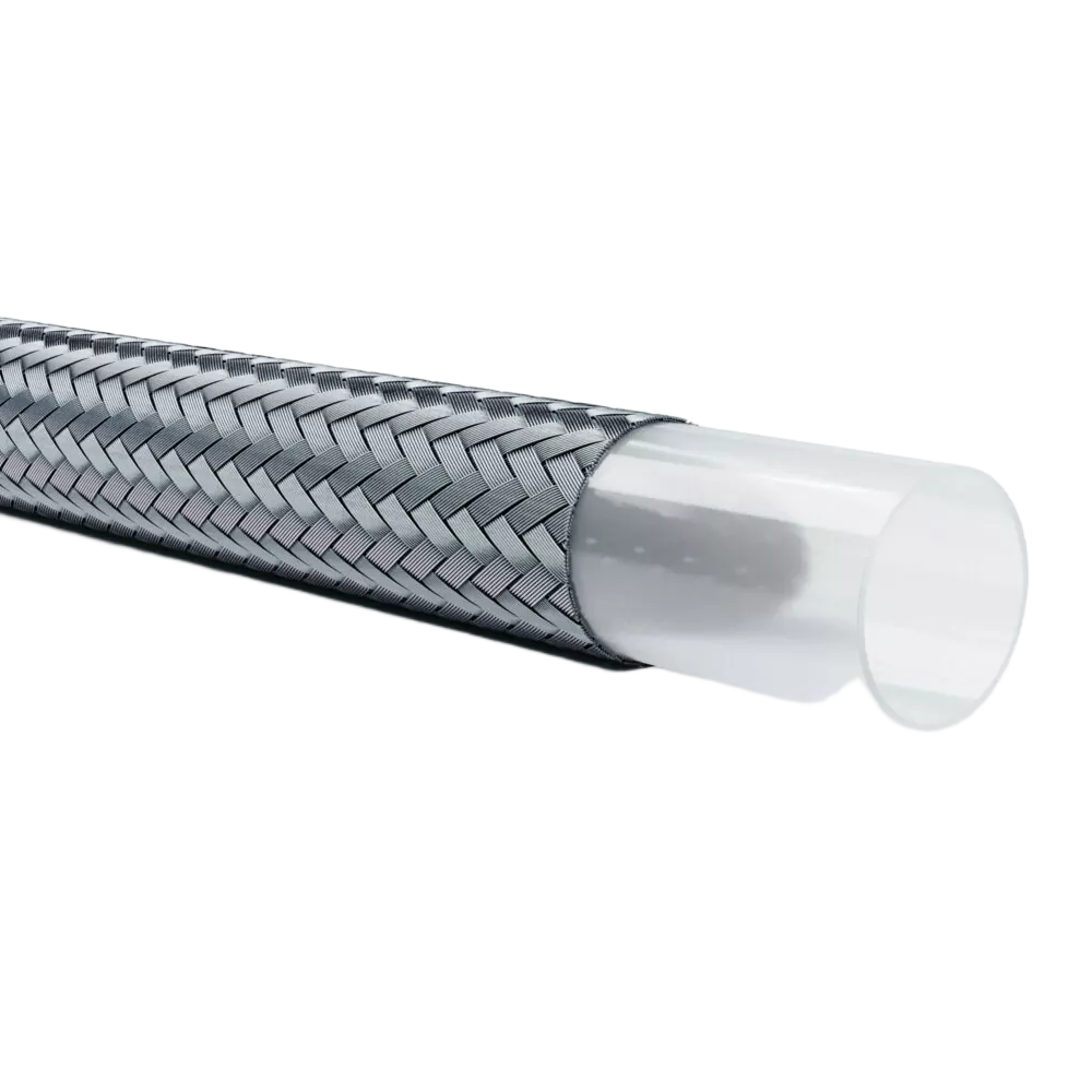 OBP PTFE Lined Stainless Steel Braided Fuel Hose – Per Meter 02