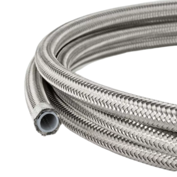 OBP PTFE Lined Stainless Steel Braided Fuel Hose – Per Meter