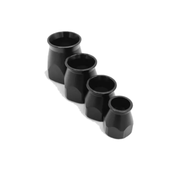 OBP Replacement PTFE Hose End Coupling - Black 03