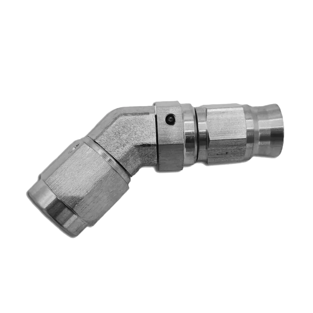 OBP Stainless Steel 45 Degree Hose End