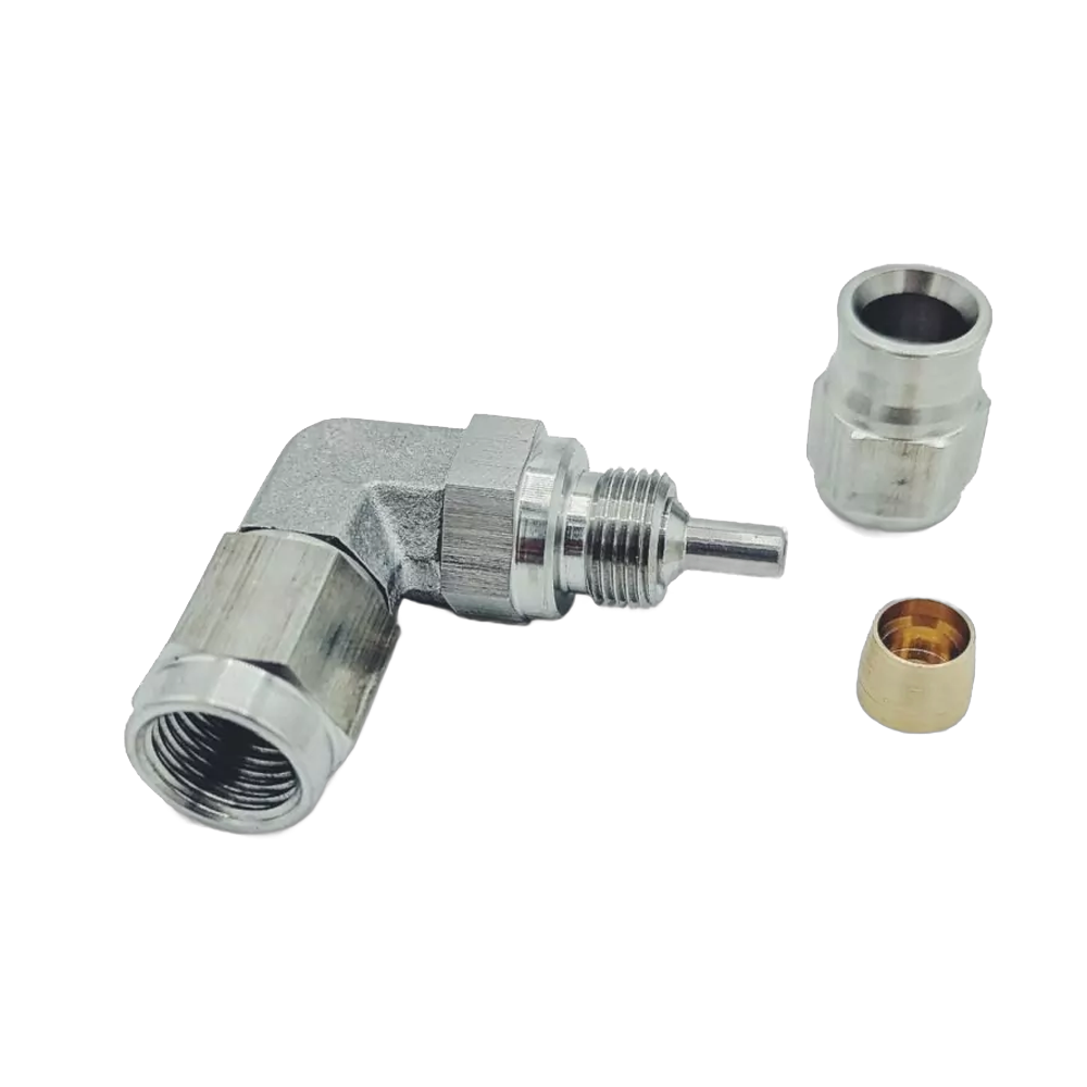 OBP Stainless Steel 90 Degree Hose End 02