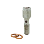 OBP Stainless Steel Banjo Bolt with 1/8 NPT Brake Light Switch Port 02