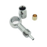 OBP Staright AN3 Stainless Steel Brake Banjo Female Hose End 03