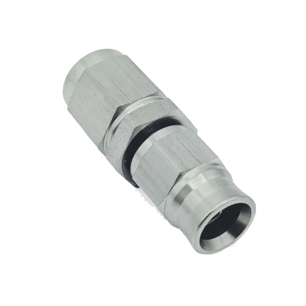 OBP Straight AN3 PTFE Hose Ends Stainless Steel 02
