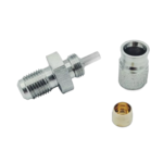 OBP Straight AN3 PTFE Male Hose Ends Stainless Steel 02
