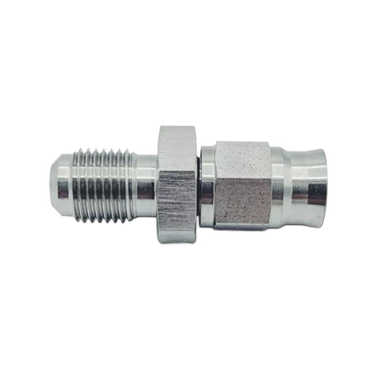 OBP Straight AN3 PTFE Male Hose Ends Stainless Steel