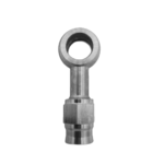 OBP Straight AN3 Stainless Steel Brake Banjo Female Hose End