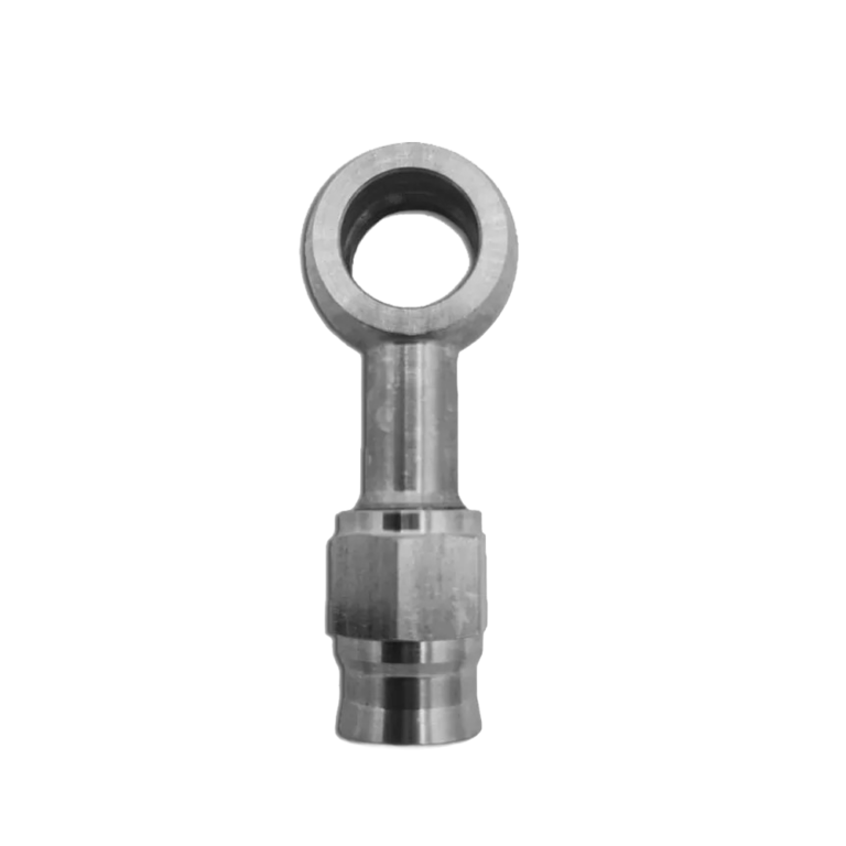 OBP Straight AN3 Stainless Steel Brake Banjo Female Hose End