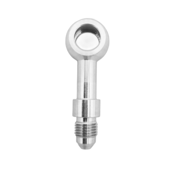 OBP Straight AN3 Stainless Steel Brake Banjo Male Hose End 02