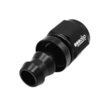 OBP Straight Push Lock Fuel Hose End Fitting - Black 02