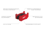 Pagid RST Racing Brake Pads - 01