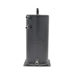 A026DM - OBP Aluminium Lightweight 1.5 Litre Fuel Swirl Pot - Base Mounted - Push On - Black 02