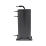 A026DM - OBP Aluminium Lightweight 1.5 Litre Fuel Swirl Pot - Base Mounted - Push On - Black 03