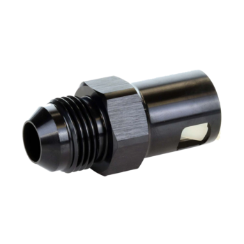 AN6 OBP AN JIC To EFI Hardline Push On Female Quick Fuel Connector - Black 02