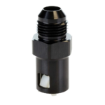 AN6 OBP AN JIC To EFI Hardline Push On Female Quick Fuel Connector - Black