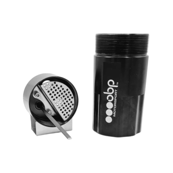 OBP 0.5 Litre V2 Splitable Bulkhead Mount Baffled Oil Catch Tank