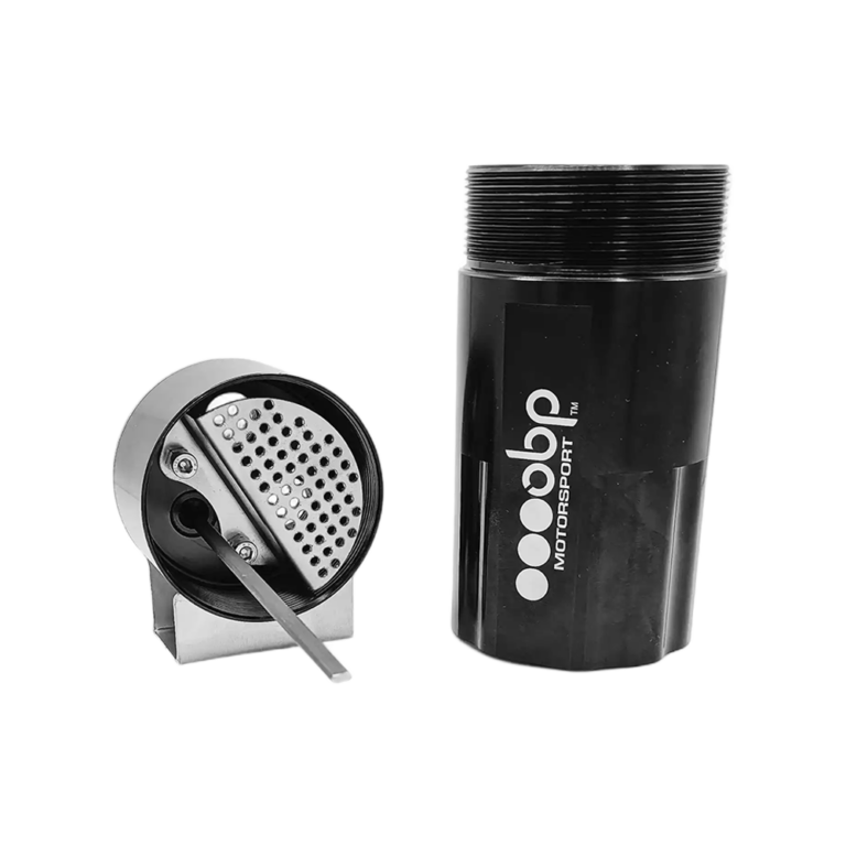 OBP 0.5 Litre V2 Splitable Bulkhead Mount Baffled Oil Catch Tank