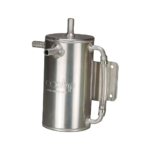 OBP Bulkhead Mount Oil Catch Tank (Round) - Image 2