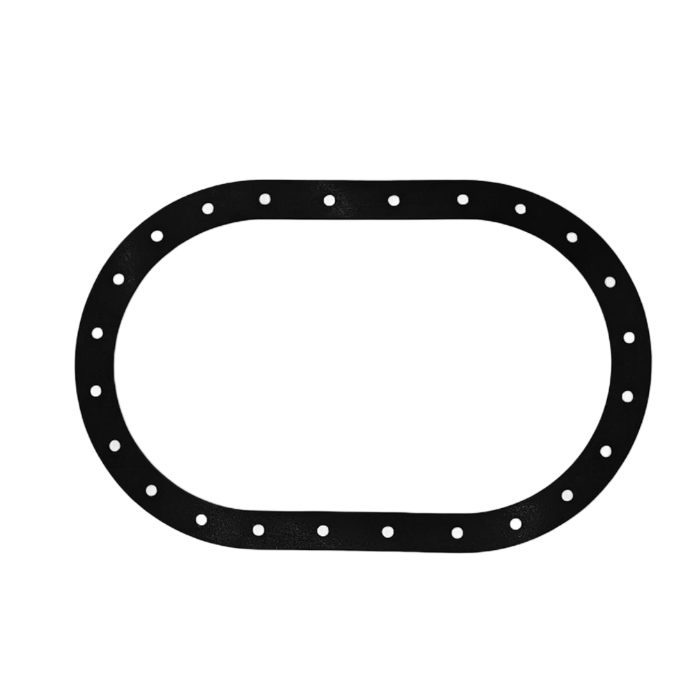 OBP 10×6″ 24-Hole Nitrile Rubber Gasket Replacement - Black