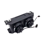 OBP 13 Row Cooler Bracket for SPAL Fans - Single - Black