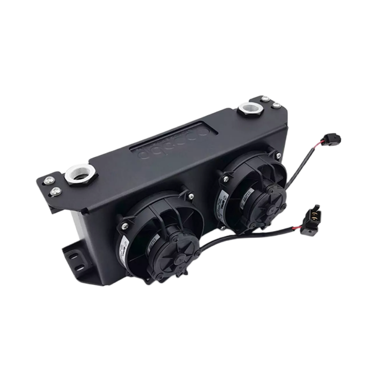 OBP 13 Row Cooler Bracket for SPAL Fans - Single - Black