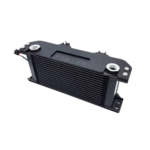 OBP 19 Row Cooler Bracket for Double SPAL Fans - Double - Black 02