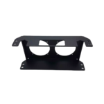 OBP 19 Row Cooler Bracket for Double SPAL Fans - Double - Black 05