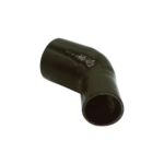 OBP 45 Degree Elbow Reducer Silicone Hose - Black 02