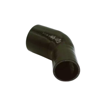 OBP 45 Degree Elbow Reducer Silicone Hose - Black 02