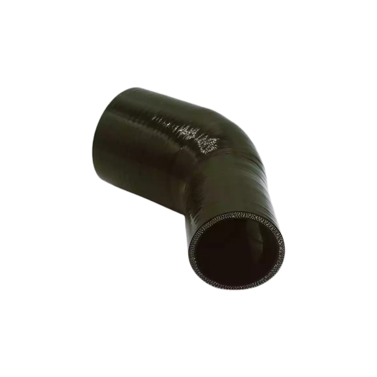 OBP 45 Degree Elbow Reducer Silicone Hose - Black 02