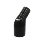 OBP 45 Degree Elbow Reducer Silicone Hose - Black