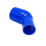 OBP 45 Degree Elbow Reducer Silicone Hose - Blue 02